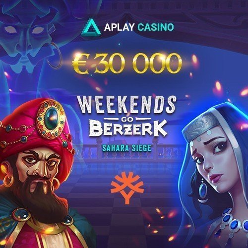 Акция «Weekends Go Berzerk» (3-6 октября) – в игровых автоматах Yggdrasil разыгрывается 30 000 евро